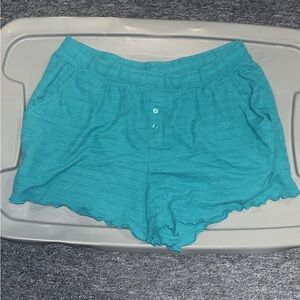 Women’s Stars Above Turquoise Lounge Shorts size M